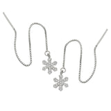 Durchzieher mit Zirkonias, Silber 925