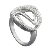 Ring, mit vielen Zirkonias, Silber 925
