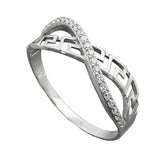 Ring, mit Zirkonias, Silber 925