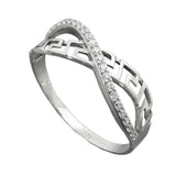 Ring, mit Zirkonias, Silber 925