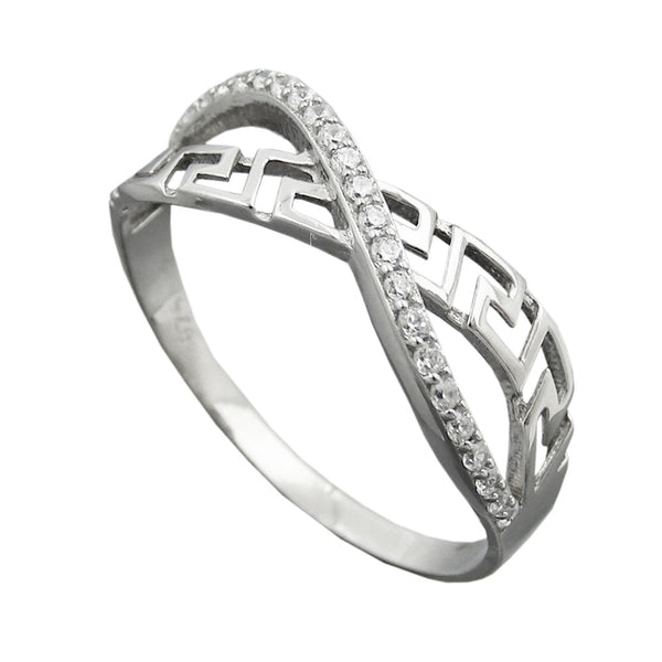 Ring, mit Zirkonias, Silber 925