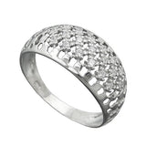 Ring, mit Zirkonias, Silber 925